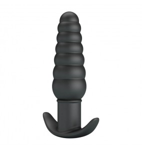 Pretty Love - Aeolis Vibrating Anal Plug Massager (Battery - Black)